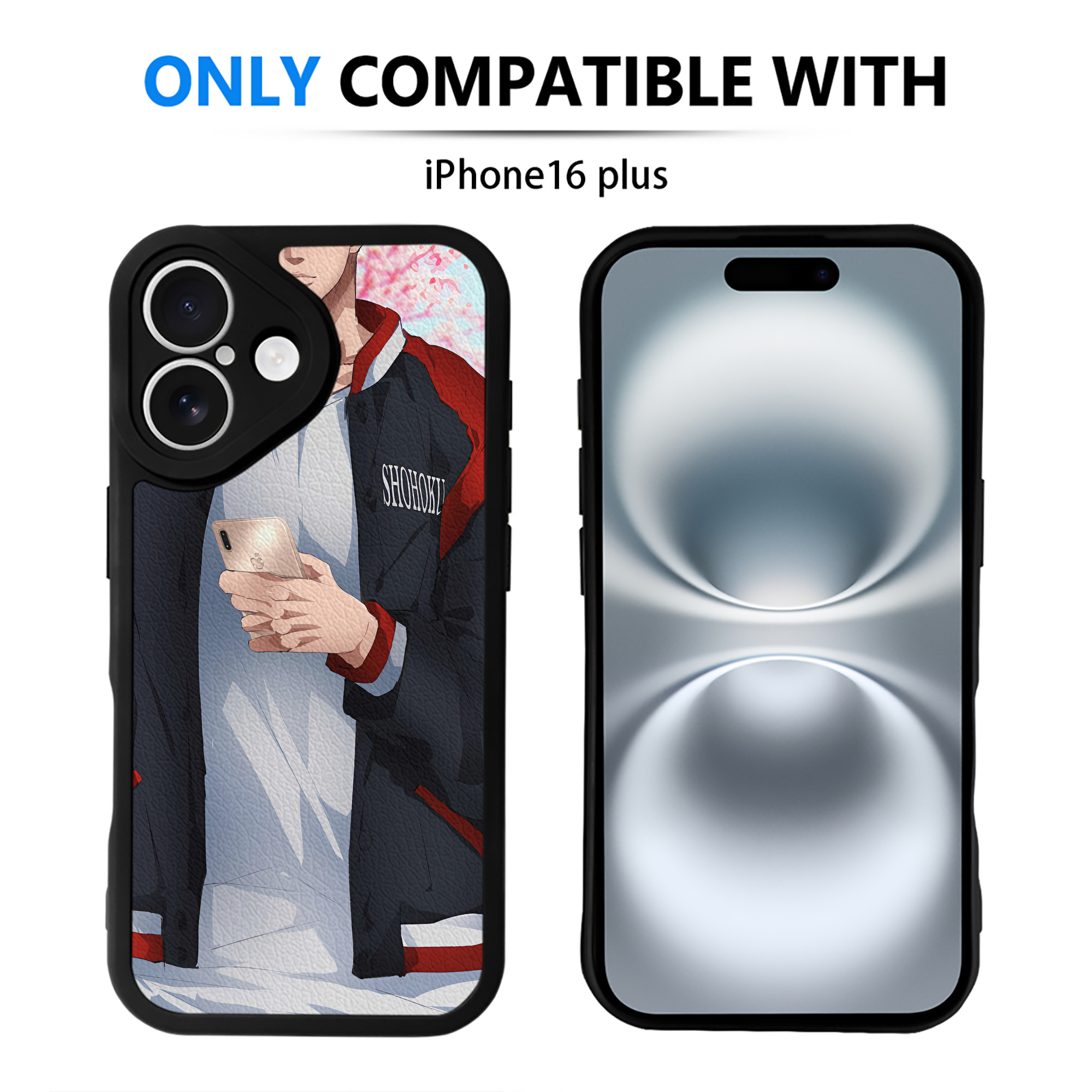 （画像用） SLAM DUNK／スラムダンク 【iPhone 16シリーズ対応】シリコンスマホケース（レザー調） 材質：シリコン